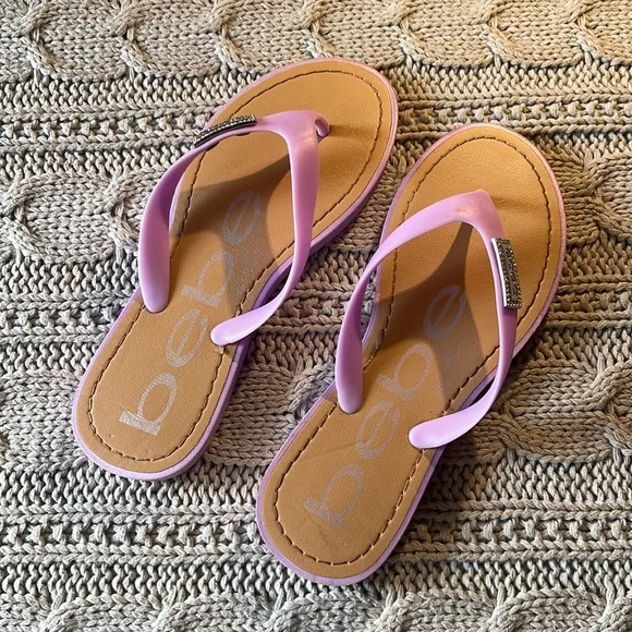 Bebe purple kids sandals - Picture 2 of 6